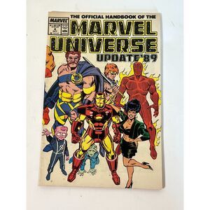 Vintage Comic - The Official Handbook of the Marvel Universe (1989)